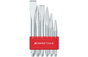 PB Swiss Tools Werkzeugsatz PB 855 BL (Meissel / Körner)